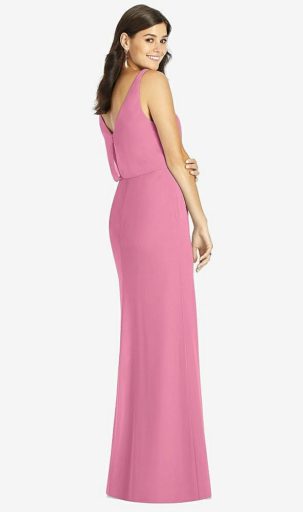 Back View - Orchid Pink Thread Bridesmaid Style Ines