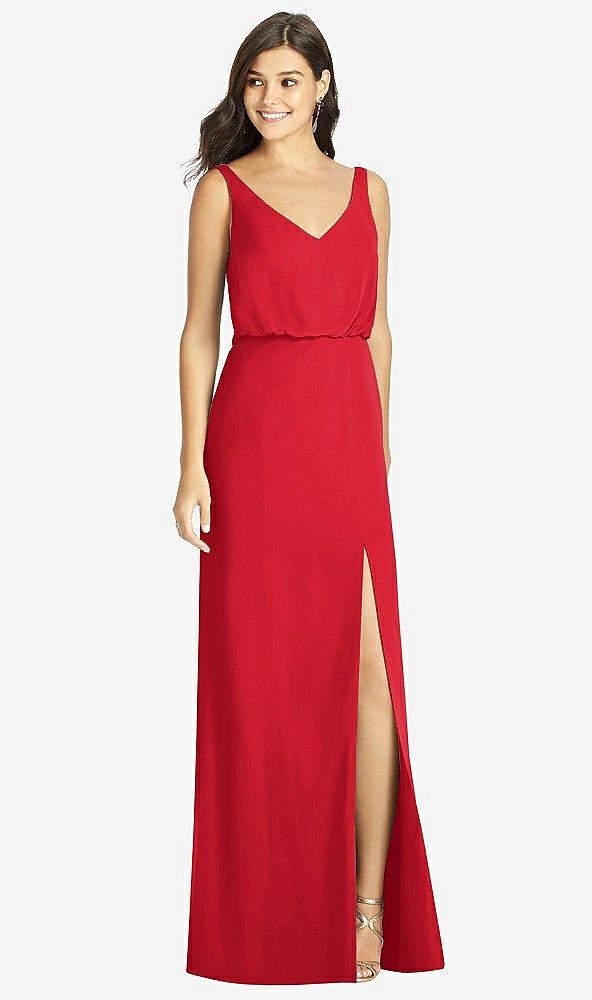 Front View - Parisian Red Thread Bridesmaid Style Ines