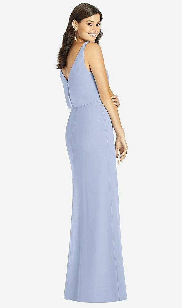 Back View - Sky Blue Thread Bridesmaid Style Ines