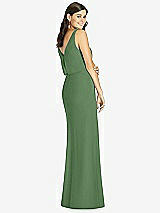 Rear View Thumbnail - Vineyard Green Thread Bridesmaid Style Ines