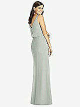 Rear View Thumbnail - Willow Green Thread Bridesmaid Style Ines