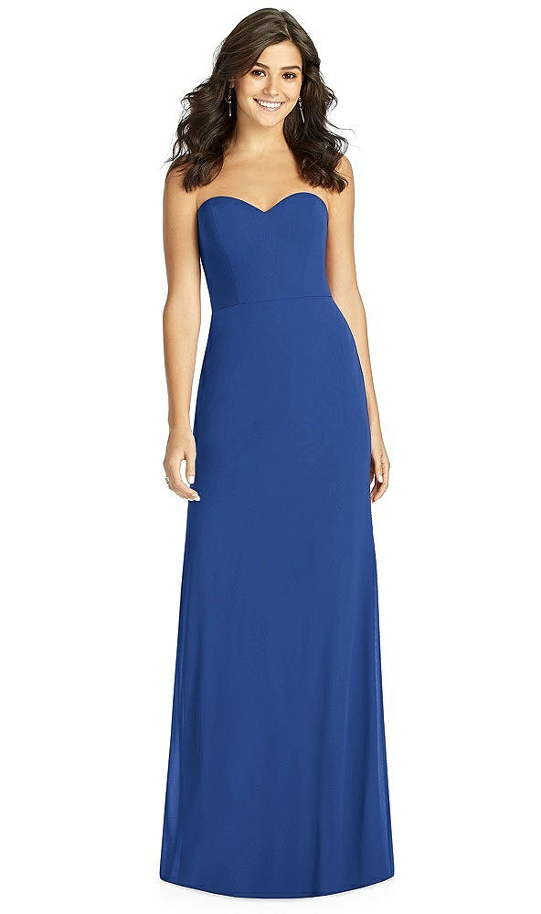 Front View - Classic Blue Thread Bridesmaid Style Penelope