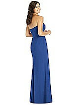 Rear View Thumbnail - Classic Blue Thread Bridesmaid Style Penelope