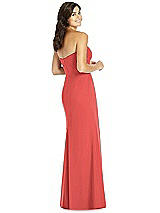 Rear View Thumbnail - Perfect Coral Thread Bridesmaid Style Penelope