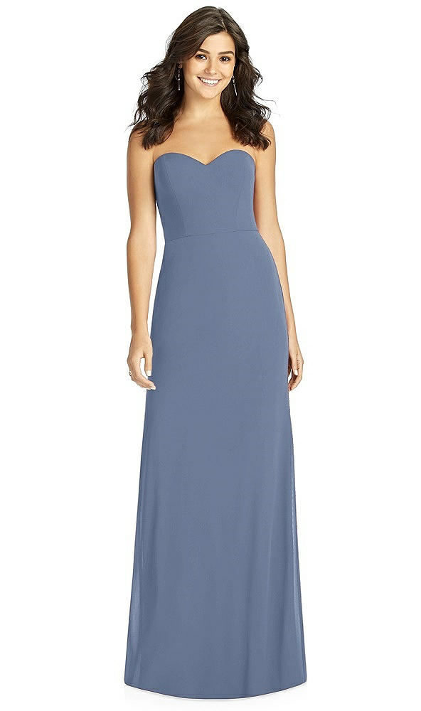 Front View - Larkspur Blue Thread Bridesmaid Style Penelope