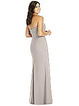 Rear View Thumbnail - Taupe Thread Bridesmaid Style Penelope