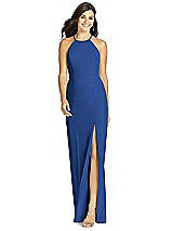 Front View Thumbnail - Classic Blue Thread Bridesmaid Style Molly