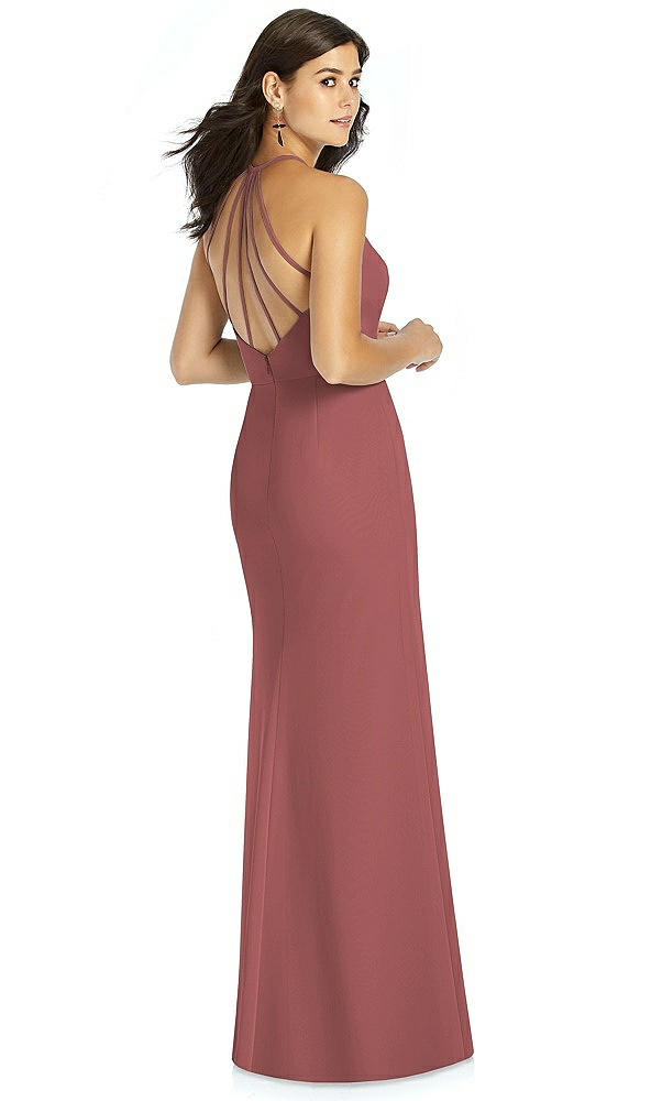 Back View - English Rose Thread Bridesmaid Style Molly