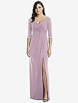 Front View Thumbnail - Suede Rose After Six Bridesmaid Dress 6813