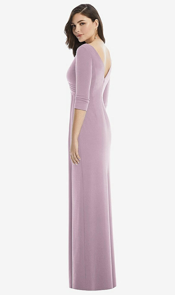 Back View - Suede Rose After Six Bridesmaid Dress 6813