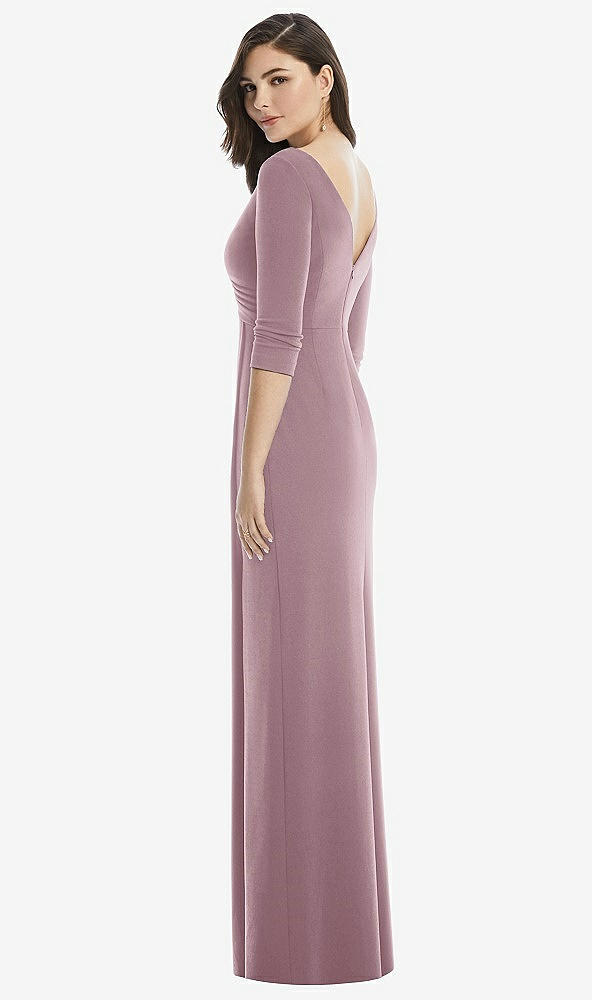 Back View - Dusty Rose After Six Bridesmaid Dress 6813