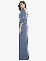 Rear View Thumbnail - Larkspur Blue After Six Bridesmaid Dress 6813