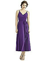 Front View Thumbnail - Majestic Gold After Six Shimmer Bridesmaid Dress 1503LS