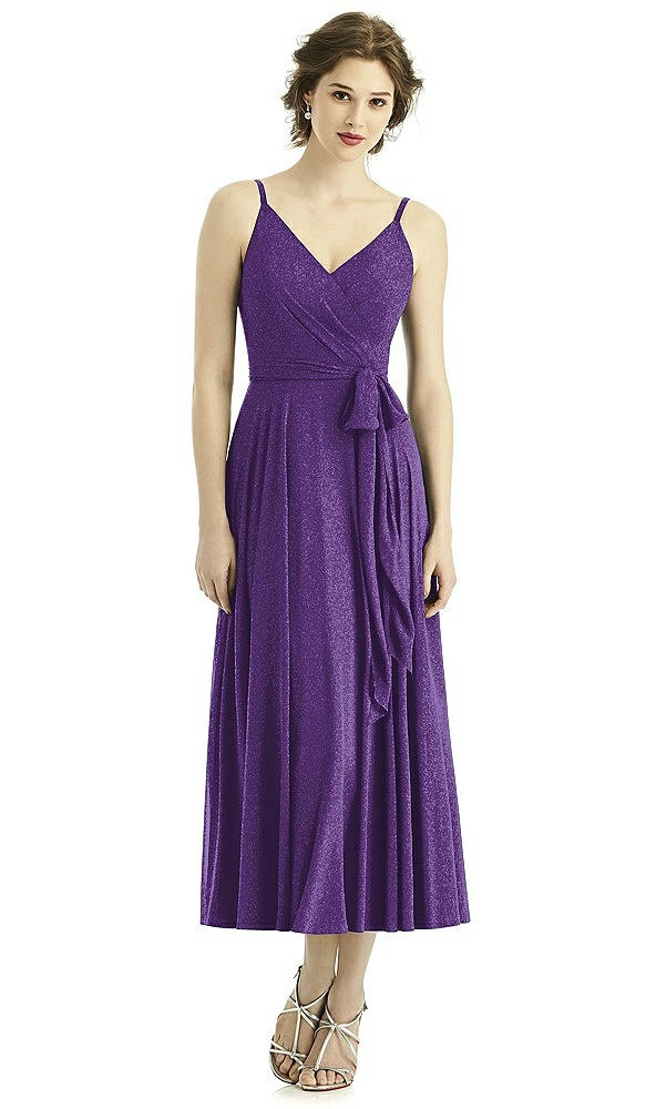 Front View - Majestic Gold After Six Shimmer Bridesmaid Dress 1503LS