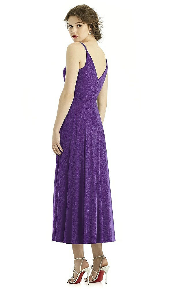 Back View - Majestic Gold After Six Shimmer Bridesmaid Dress 1503LS