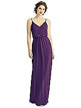 Front View Thumbnail - Majestic Gold After Six Shimmer Bridesmaid Dress 1505LS