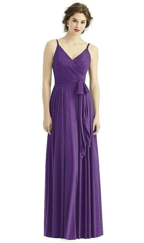 Front View - Majestic Gold After Six Shimmer Bridesmaid Dress 1511LS