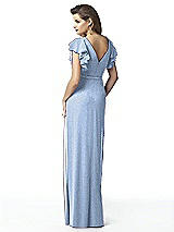 Rear View Thumbnail - Cloudy Silver Dessy Shimmer Bridesmaid Dress 2874LS