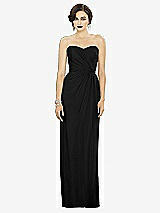 Alt View 1 Thumbnail - Black Silver Dessy Shimmer Bridesmaid Dress 2882LS