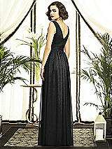 Alt View 2 Thumbnail - Black Silver Dessy Shimmer Bridesmaid Dress 2894LS