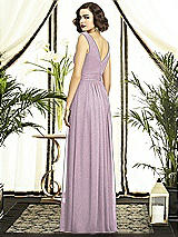 Alt View 2 Thumbnail - Suede Rose Silver Dessy Shimmer Bridesmaid Dress 2894LS