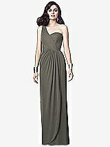 Alt View 1 Thumbnail - Mocha Gold Dessy Shimmer Bridesmaid Dress 2905LS