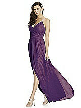 Front View Thumbnail - Majestic Gold Dessy Shimmer Bridesmaid Dress 2989LS