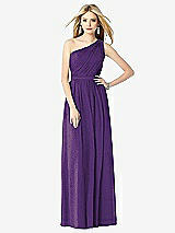 Front View Thumbnail - Majestic Gold After Six Shimmer Bridesmaid Dress 6706LS