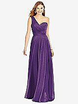 Front View Thumbnail - Majestic Gold After Six Shimmer Bridesmaid Dress 6751LS