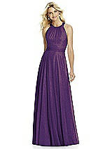 Front View Thumbnail - Majestic Gold After Six Shimmer Bridesmaid Dress 6760LS