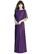 Front View Thumbnail - Majestic Gold After Six Shimmer Bridesmaid Dress 6778LS