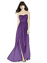 Front View Thumbnail - Majestic Gold After Six Shimmer Bridesmaid Dress 6794LS