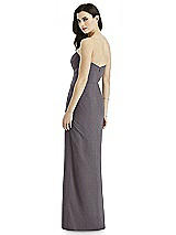 Rear View Thumbnail - Stormy Silver Studio Design Shimmer Bridesmaid Dress 4523LS