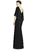 Rear View Thumbnail - Black Silver Studio Design Shimmer Bridesmaid Dress 4538LS