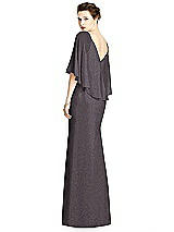 Rear View Thumbnail - Stormy Silver Studio Design Shimmer Bridesmaid Dress 4538LS