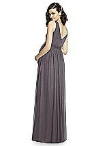 Rear View Thumbnail - Stormy Silver After Six Shimmer Maternity Bridesmaid Dress M424LS
