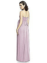 Rear View Thumbnail - Suede Rose Silver Dessy Shimmer Maternity Bridesmaid Dress M426LS