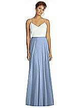 Front View Thumbnail - Cloudy Silver After Six Bridesmaid Skirt S1518LS