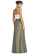 Rear View Thumbnail - Mocha Gold After Six Bridesmaid Skirt S1518LS