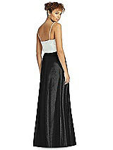 Rear View Thumbnail - Black Silver After Six Bridesmaid Skirt S1518LS