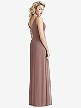 Rear View Thumbnail - Sienna Sleeveless Pleated Skirt Maxi Dress with Pockets
