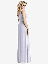 Rear View Thumbnail - Silver Dove Sleeveless Pleated Skirt Maxi Dress with Pockets