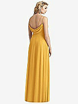 Front View Thumbnail - NYC Yellow Cowl-Back Double Strap Maxi Dress with Side Slit