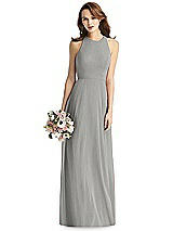 Front View Thumbnail - Chelsea Gray Thread Bridesmaid Style Emily