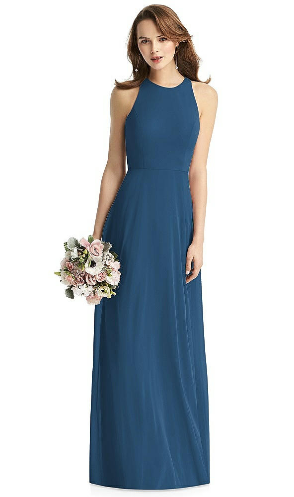 Front View - Dusk Blue Thread Bridesmaid Style Emily