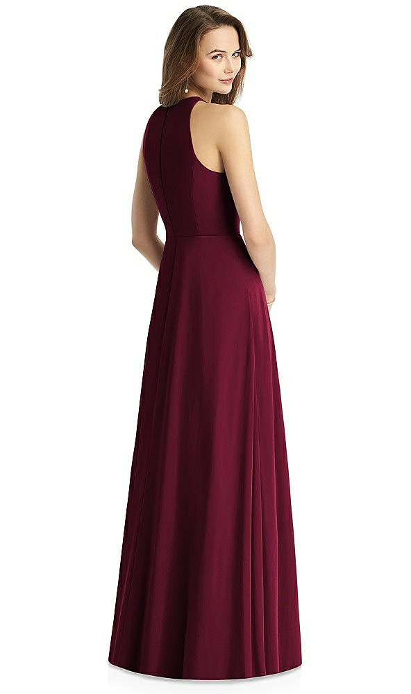 Back View - Cabernet Thread Bridesmaid Style Emily