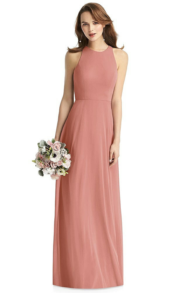 Front View - Desert Rose Thread Bridesmaid Style Emily