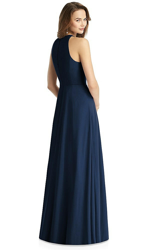 Back View - Midnight Navy Thread Bridesmaid Style Emily