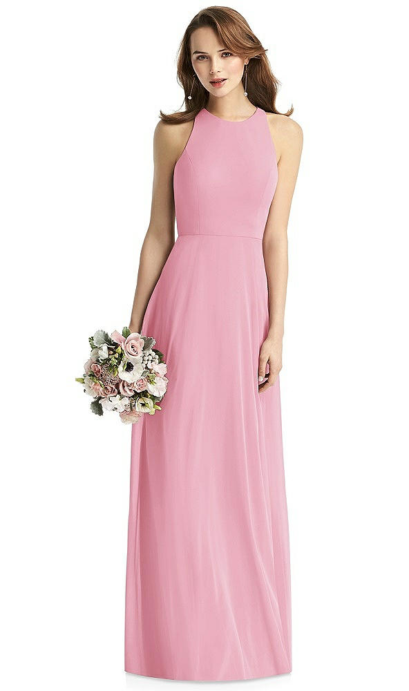 Front View - Peony Pink Thread Bridesmaid Style Emily