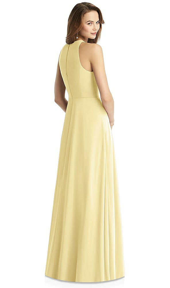 Back View - Pale Yellow Thread Bridesmaid Style Emily